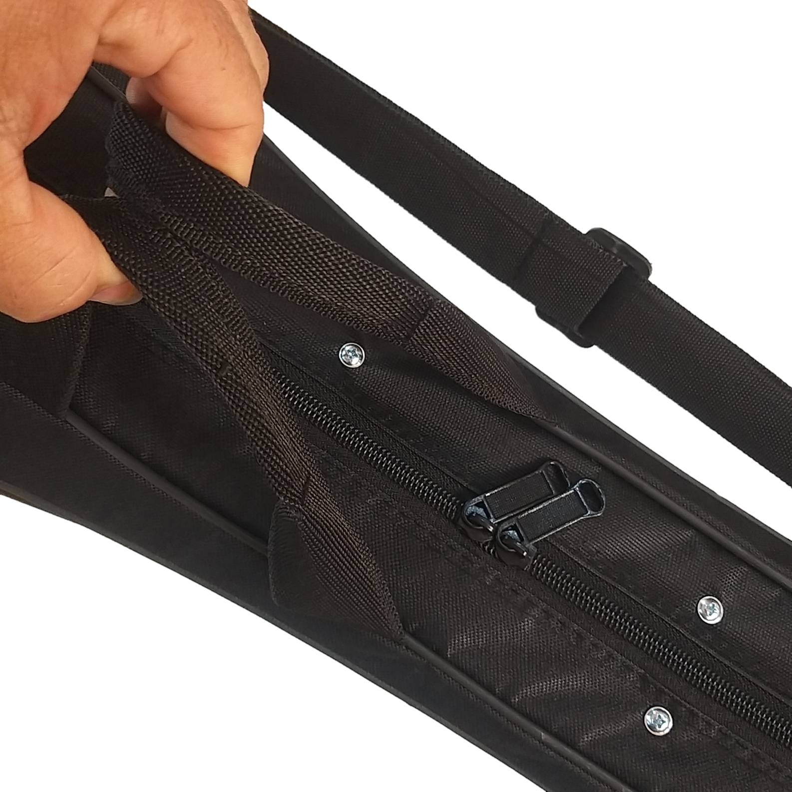 Etui mit harter Schale für persischen Setar – mit weicher Innenausstattung und Stoffbezug