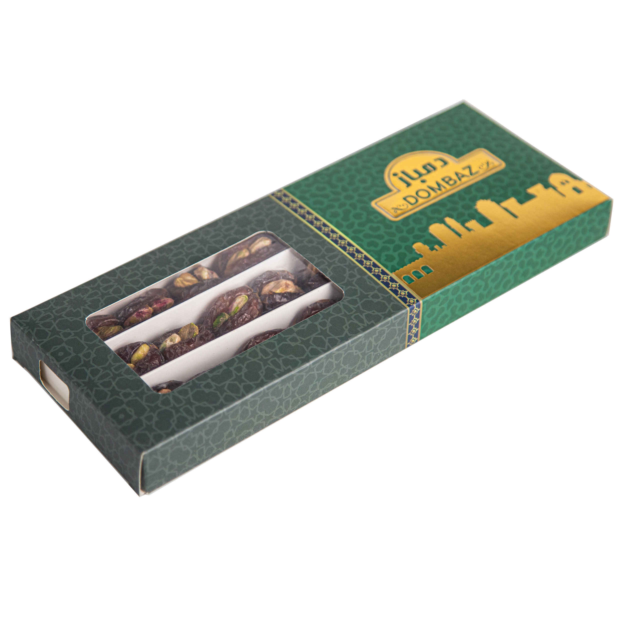 Getrocknete iranische Datteln – Mordasang-Sorte gefüllt mit Pistazien