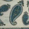 Iranische Tischdecke: Isfahans Traditioneller Kalamkari Blockdruck Blau