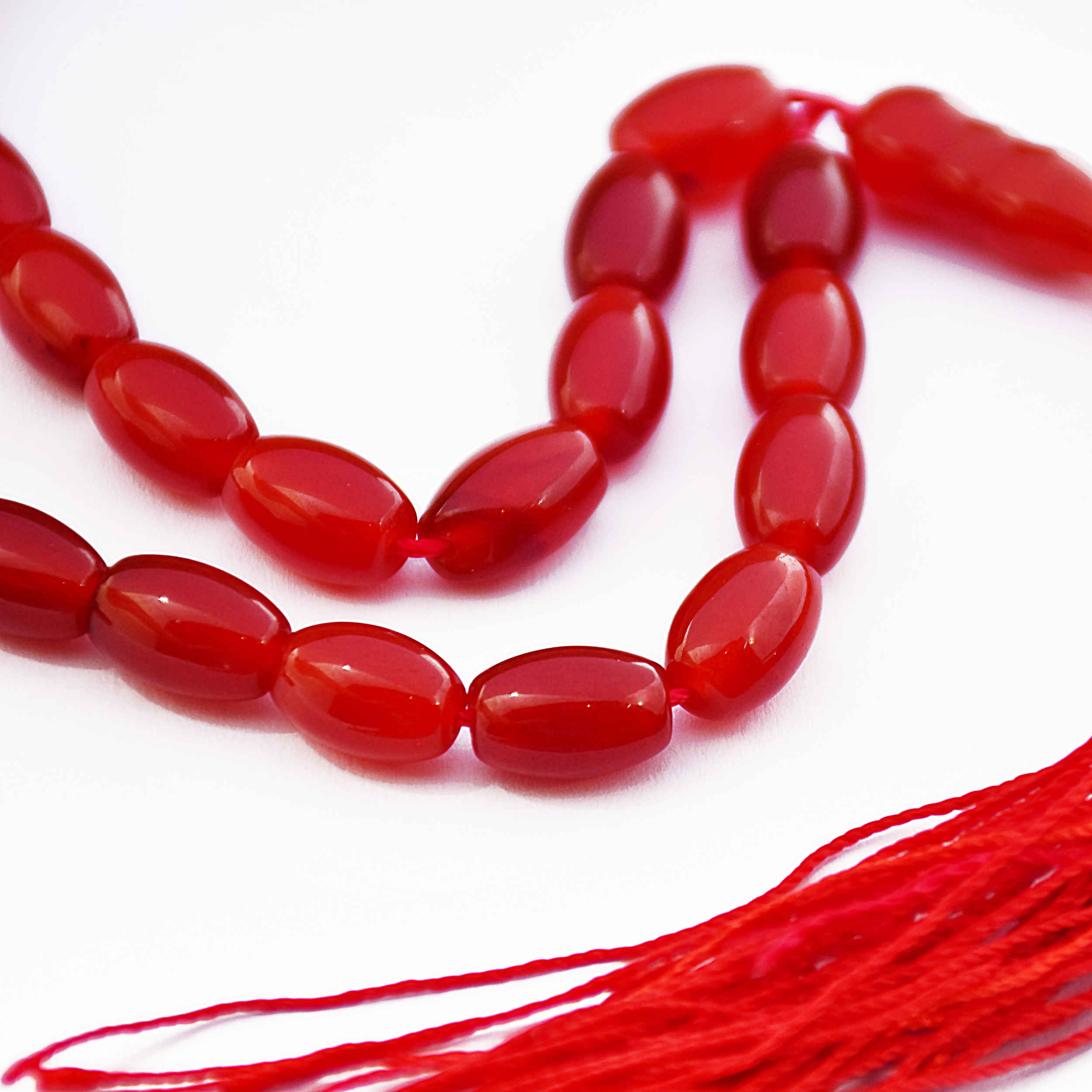 Islamischer Achat-Rosenkranz mit 101 Gebetsperlen Tasbih Heli