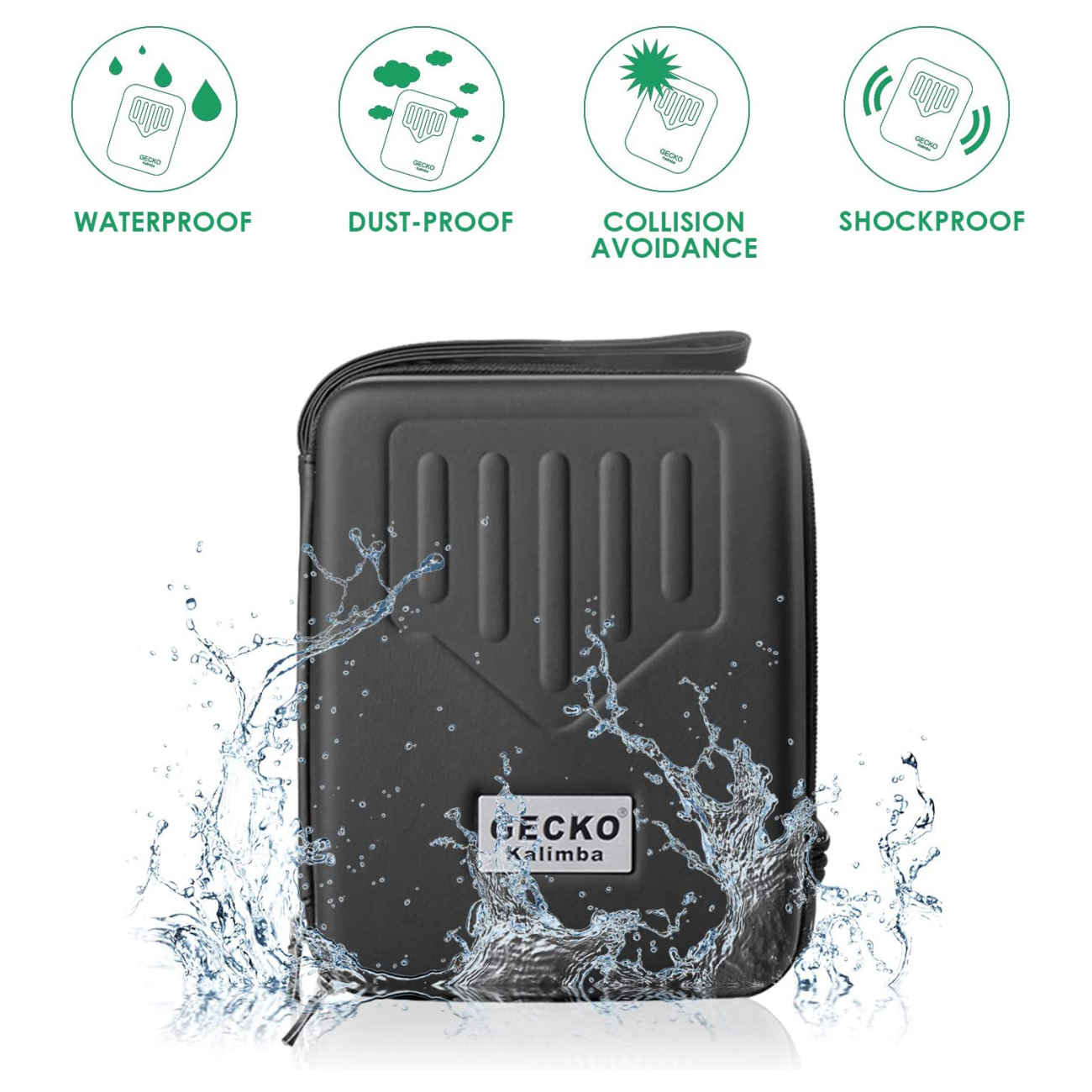 Gecko Kalimba 17-Tasten Daumenpiano Modell K17Ca