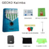 Gecko Kalimba 17-Tasten Daumenpiano Modell K17MC-BL Blau