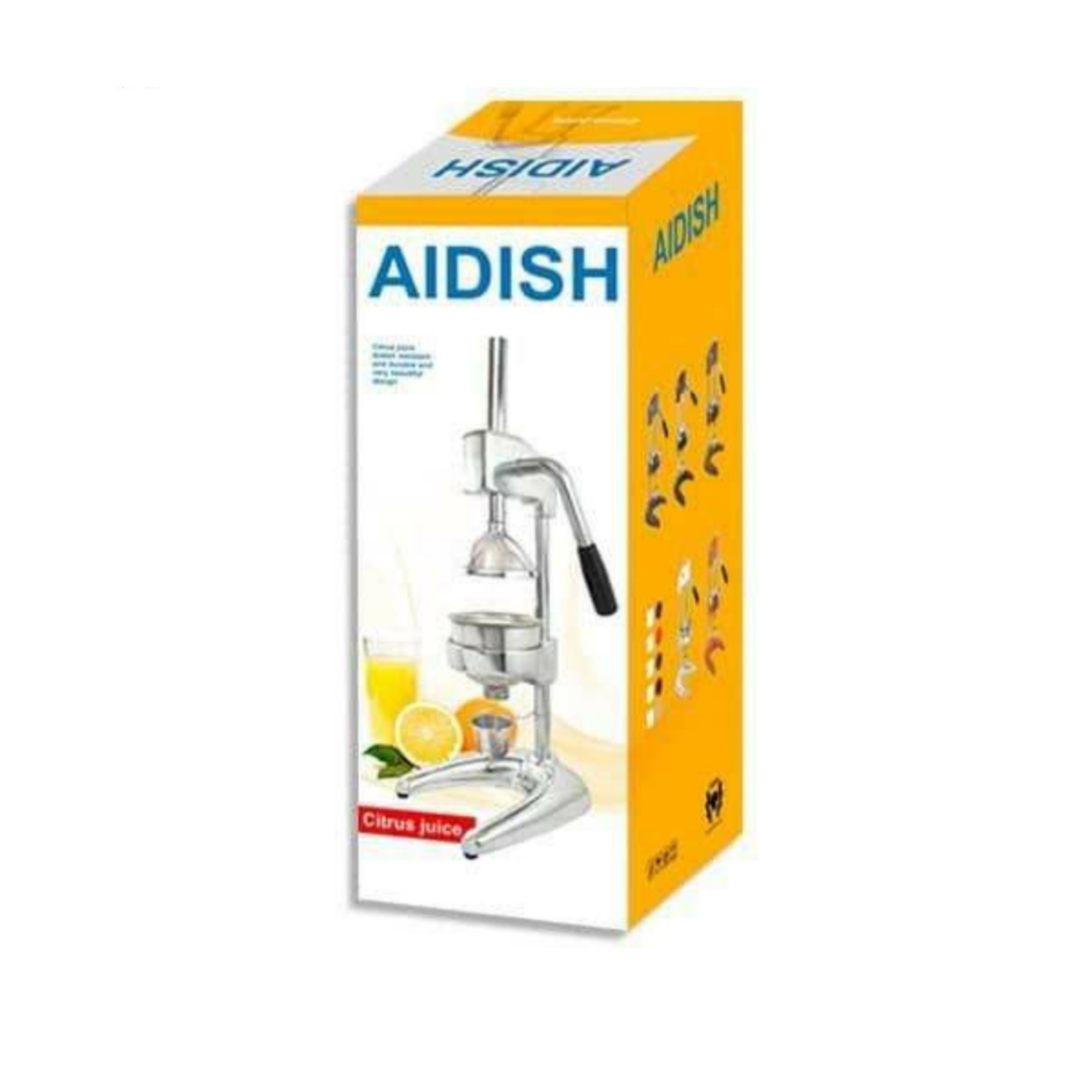 Manueller Obstentsafter & Orangensaft-Pressen – Aluminium Metall