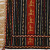 Original persischer Woll Kelim Teppich traditionell handgewebt in Khorasan gestreift