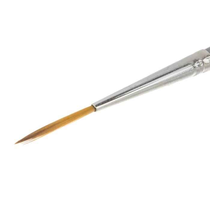 6-teiliger weicher runder Borstenpinsel-Set mit langen Griffen