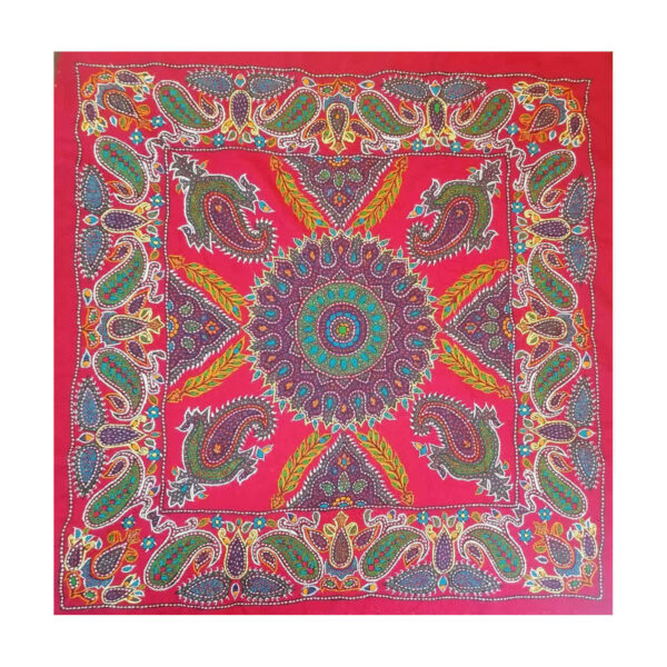 Pateh Kermans Eleganz Handgefertigte Tischdecke Mehrab