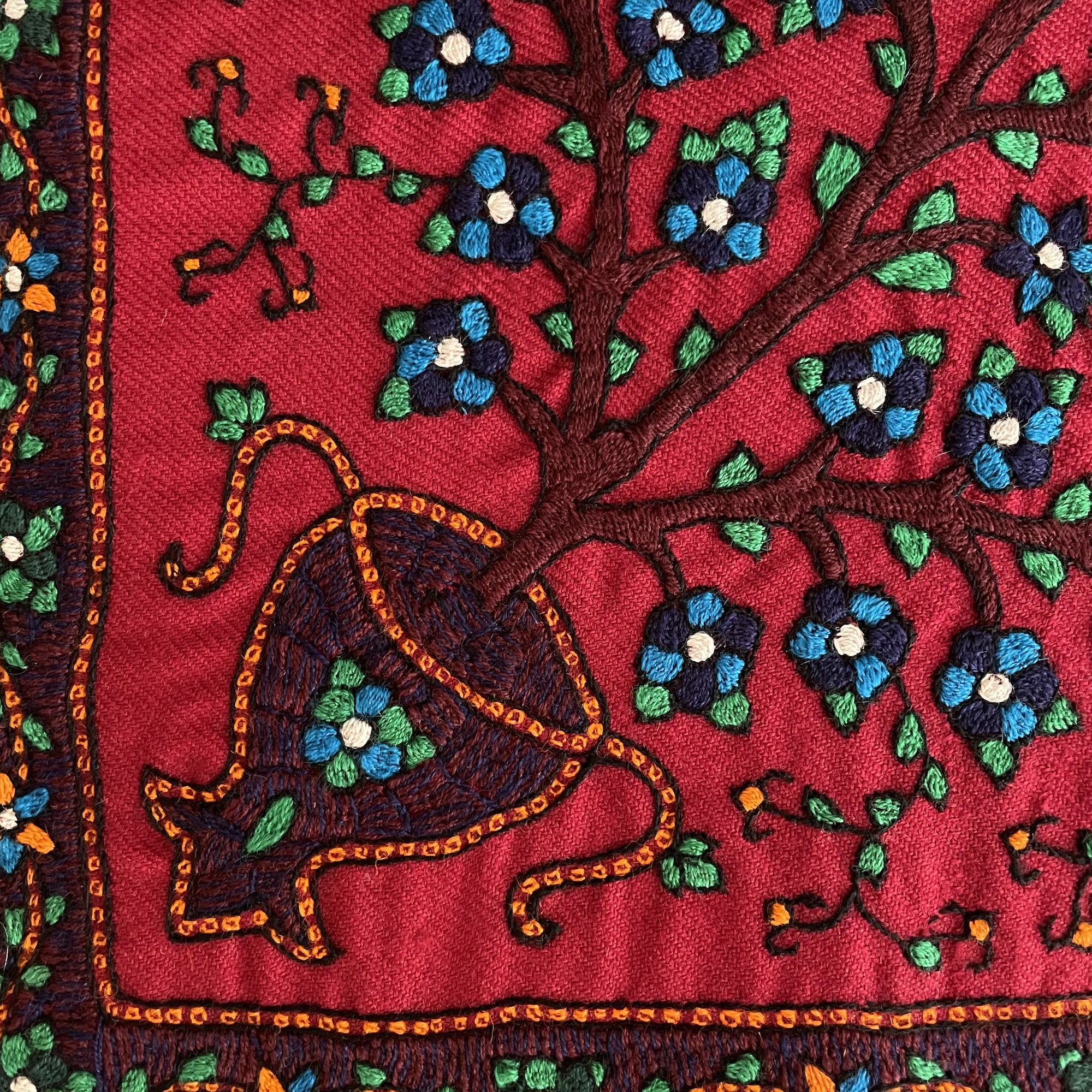 Pateh Kermans Eleganz Tischdecke Baum des Lebens