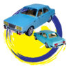 Paykan Javanan Spielzeugauto aus Metall Klassisches Modell