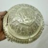 Persischer Kaviar-Servierer mit handgefertigtem Messing-Rolldeckel
