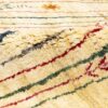 Persischer Gabbeh-Wollteppich handgewebt in Fars floral creme