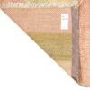 Original persischer Gabbeh-Wollteppich handgewebt in Fars gestreift