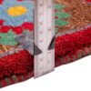 Persischer Gabbeh-Wollteppich handgewebt in Fars Schmetterling & Blume