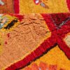 Persischer Gabbeh-Wollteppich handgewebt in Fars Schmetterling & Blume