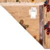 Persischer Gabbeh-Wollteppich handgewebt in Fars Schmetterling creme