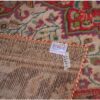 Vintage persischer handgeknüpfter Patchwork-Teppich Toranj rot