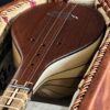 Persisches Setar-Hartschalenetui, elegant handgefertigt aus Tannenholz und Leder