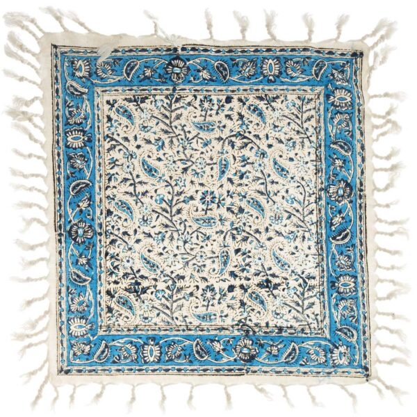Persische Tischdecke: Isfahans Traditioneller Kalamkari Blockdruck Atriyan