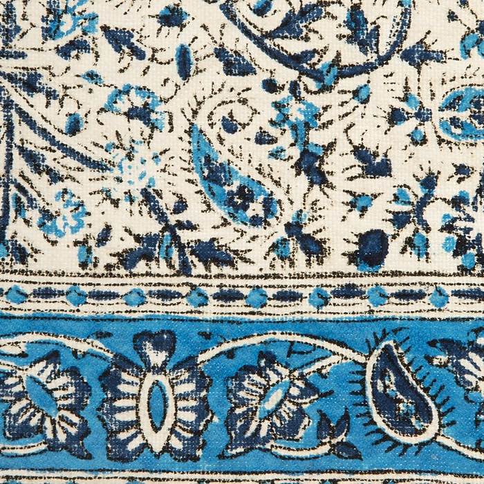 Persische Tischdecke: Isfahans Traditioneller Kalamkari Blockdruck Atriyan