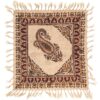 Persische Tischdecke: Isfahans Traditioneller Kalamkari Blockdruck Creme