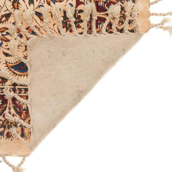 Persische Tischdecke: Isfahans Traditioneller Kalamkari Blockdruck Doris II