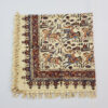 Persische Tischdecke: Isfahans Traditioneller Kalamkari Blockdruck Pferd