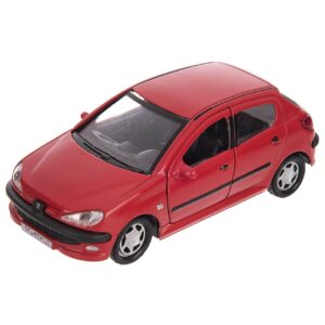 Peugeot 206 Spielzeugauto aus Metall Batteriebetrieben mit Öffnenden Türen