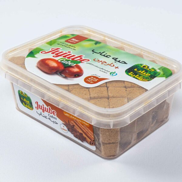 Natürlicher Zuckerersatz - Rote Dattelwürfel mit Zimt 750 Gramm