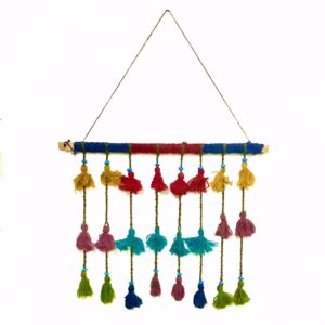Persischer DIY-Quasten-Wandbehang Traditionelles Qashqai