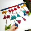 Persischer DIY-Quasten-Wandbehang Traditionelles Qashqai