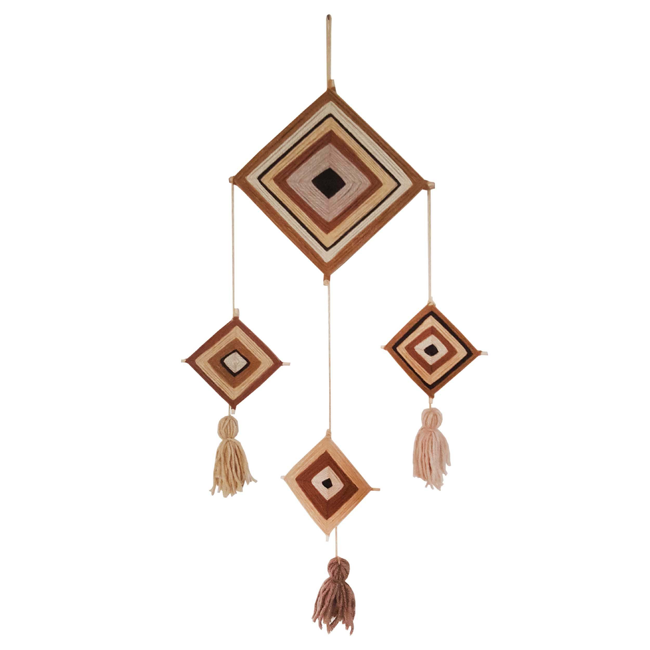Persischer DIY-Quasten-Wandbehang Traditionell