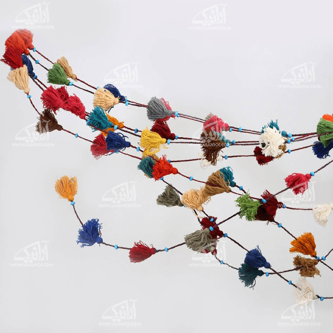 Persischer DIY-Quasten-Wandbehang Traditionell Tribal