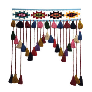 Persischer DIY-Quasten-Wandbehang Traditionelles Kilim