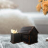 Holz-Zahnstochersetzer mit Cottage-Design für Ihren Tisch
