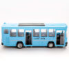 Spielzeugbus aus Metall Batteriebetrieben Blau