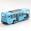 Spielzeugbus aus Metall Batteriebetrieben Blau