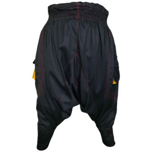 Traditionelle kurdische Hose – Schwarze elegante Shalwar