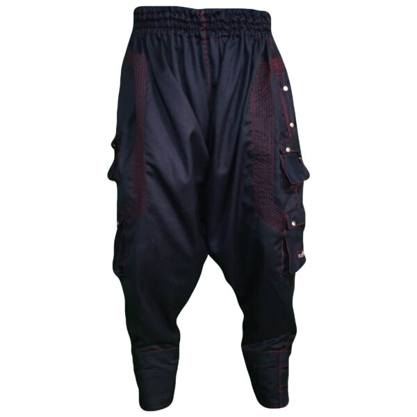 Traditionelle kurdische Hose – Schwarze Ardeshir Shalwar