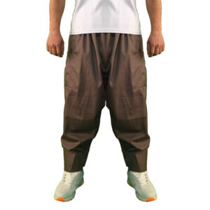Traditionelle kurdische Hose – Braune klassische Shalwar