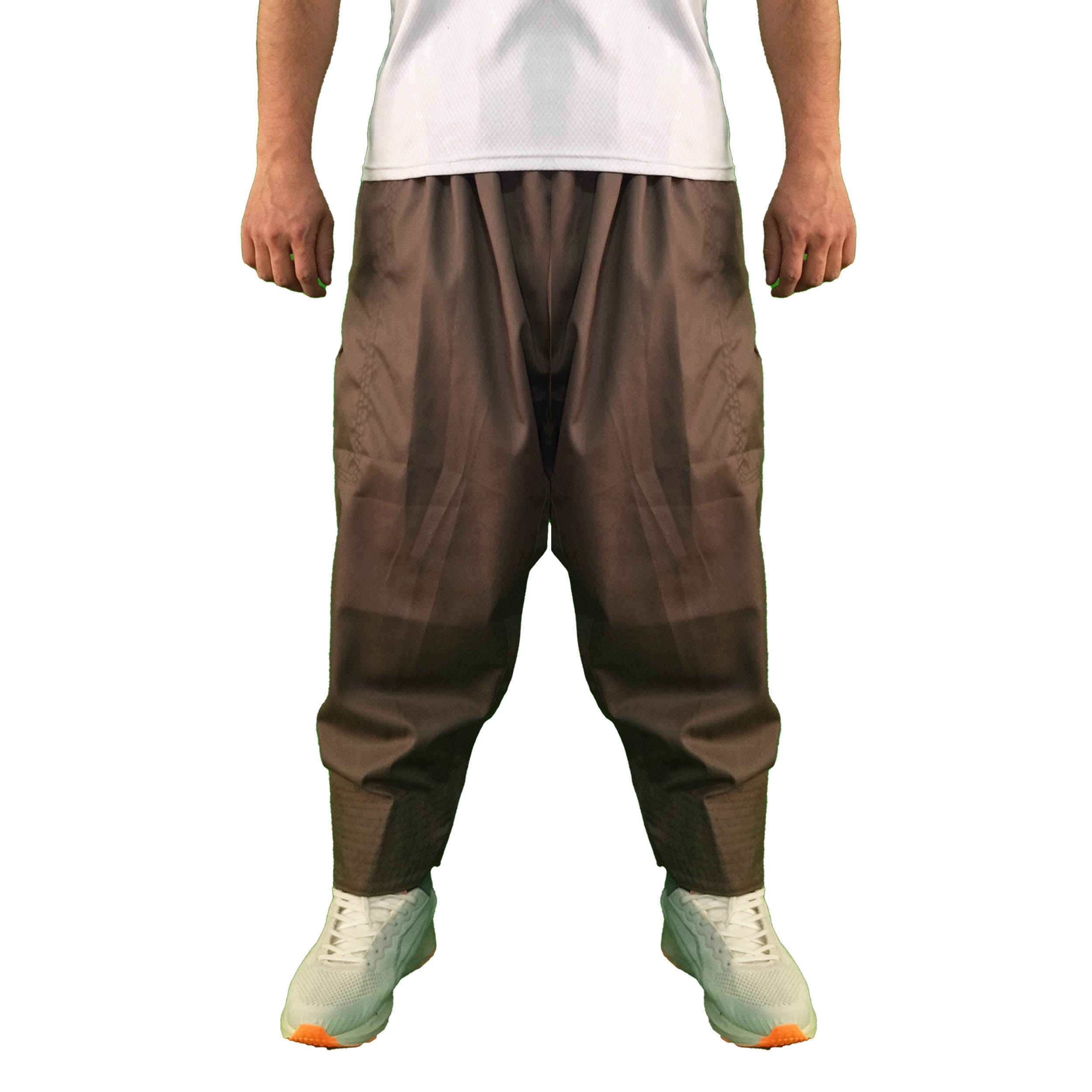 Traditionelle kurdische Hose – Braune klassische Shalwar
