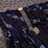 Traditionelle kurdische Hose – Marineblaue Palangi Shalwar