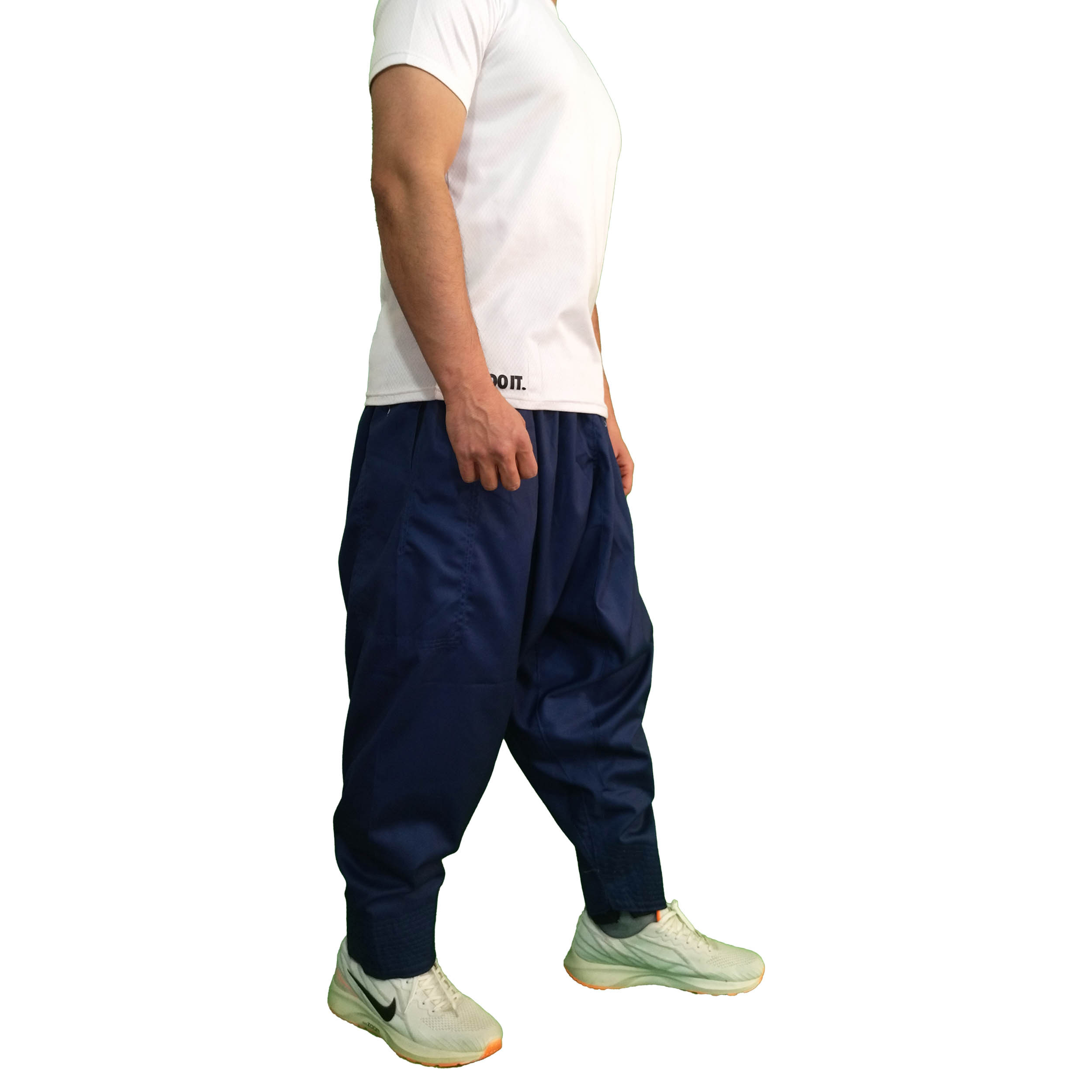 Traditionelle kurdische Hose – Marineblaue stylische Shalwar