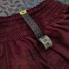 Traditionelle kure Hose –disch Rote kräftige Shalwar