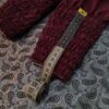 Traditionelle kure Hose –disch Rote kräftige Shalwar