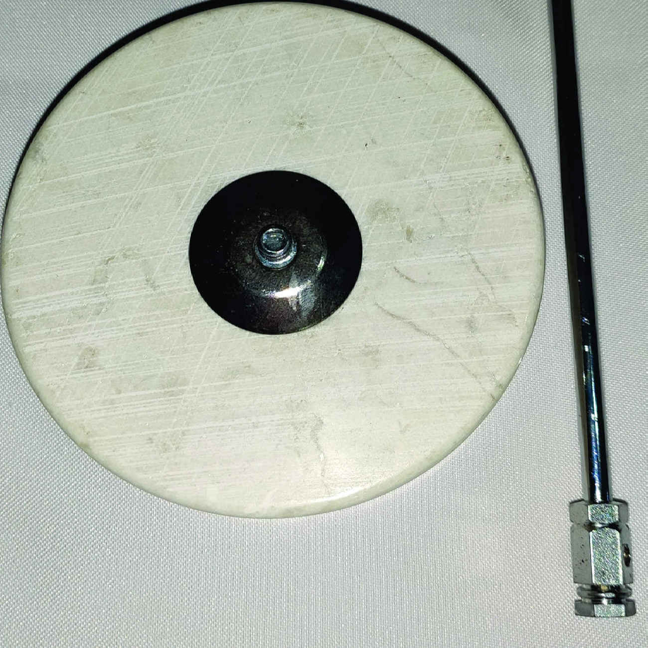 Tunesien Tischflagge mit Steinbasis