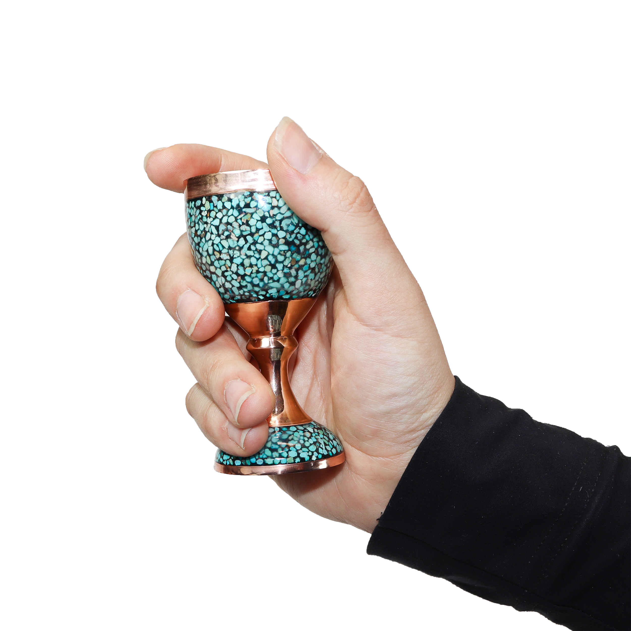 Türkis eingelegtes Haft-Seen Set für Nowruz Tischdekoration