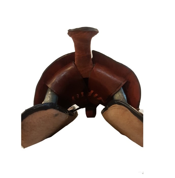 Western-Satteltasche aus echtem Leder für Pferde – Handgefertigt