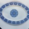 Weißes Melamingeschirr-Set für 6 Personen – Traditionelles Design