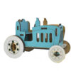 3D-Puzzle Holzmodellkit – Blauer Traktor