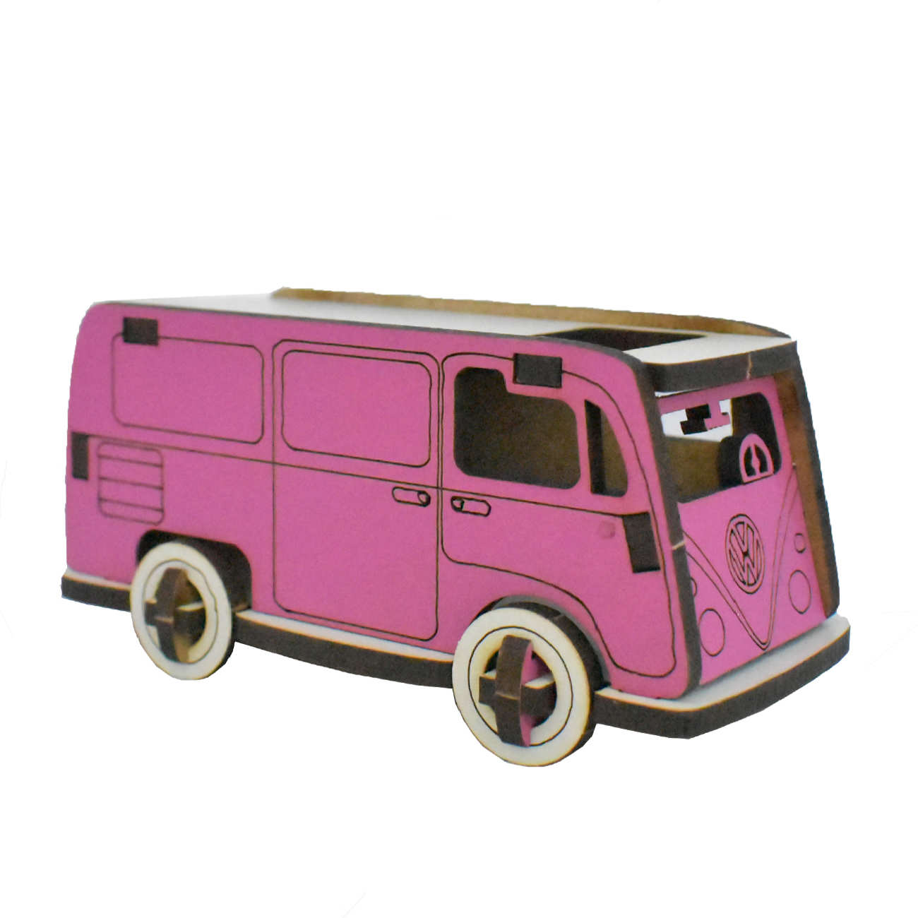 3D-Puzzle Holzmodellkit – Van