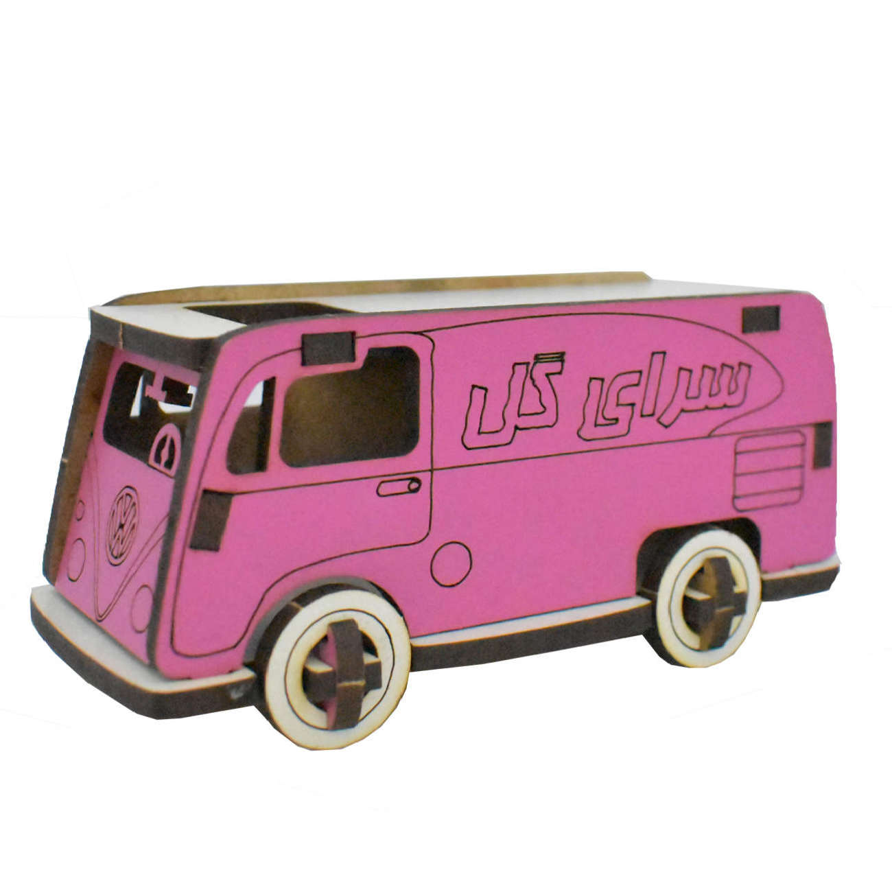 3D-Puzzle Holzmodellkit – Van